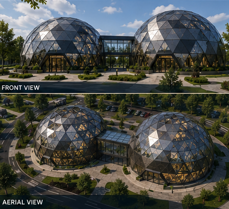 GEODOMAS Two Dome Business Project